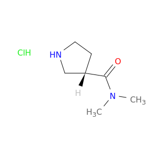 (S)-N,N-二甲基-3-吡咯烷甲酰胺盐酸盐