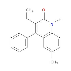 2(1H)-Quinolinone, 3-ethenyl-6-methyl-4-phenyl-