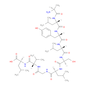 L-Leucine, L-alanyl-L-leucyl-L-tyrosyl-L-leucyl-L-seryl-L-leucylglycyl-L-valyl-