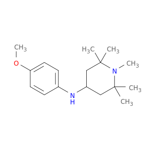 4-Piperidinamine, N-(4-methoxyphenyl)-1,2,2,6,6-pentamethyl-