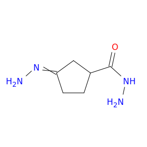 Cyclopentanecarboxylicacid, 3-hydrazinylidene-, hydrazide