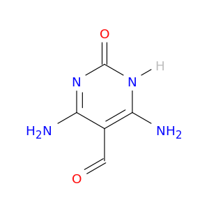 5-Pyrimidinecarboxaldehyde, 4,6-diamino-1,2-dihydro-2-oxo-