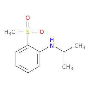 2-Methanesulfonyl-N-(propan-2-yl)aniline