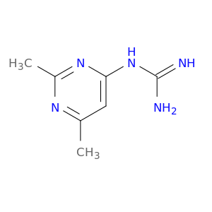 Guanidine, (2,6-dimethyl-4-pyrimidinyl)-