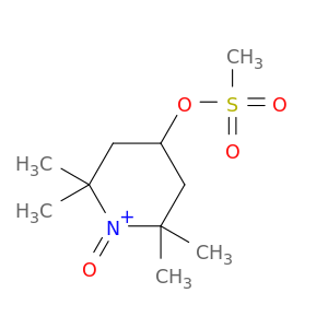 Piperidinium, 2,2,6,6-tetramethyl-4-[(methylsulfonyl)oxy]-1-oxo-
