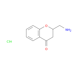 2-(aminomethyl)-3,4-dihydro-2H-1-benzopyran-4-one hydrochloride