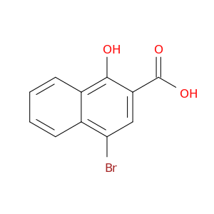 4-溴-1-羟基-2-萘甲酸