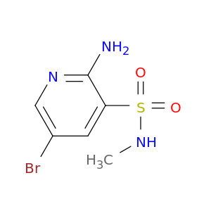 2-Amino-5-bromo-N-methylpyridine-3-sulfonamide