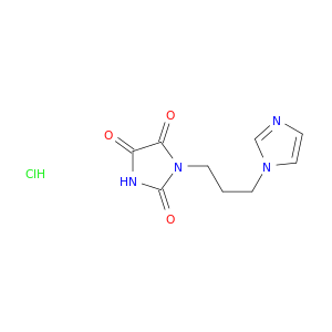1-[3-(1H-咪唑-1-基)丙基]咪唑烷-2,4,5-三酮盐酸