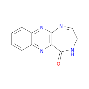 5H-1,4-Diazepino[5,6-b]quinoxalin-5-one, 3,4-dihydro-