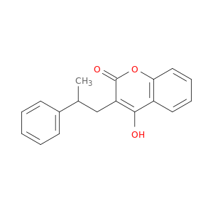 2H-1-Benzopyran-2-one, 4-hydroxy-3-(2-phenylpropyl)-