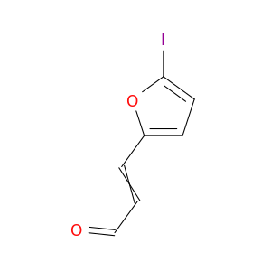 2-Propenal, 3-(5-iodo-2-furanyl)-
