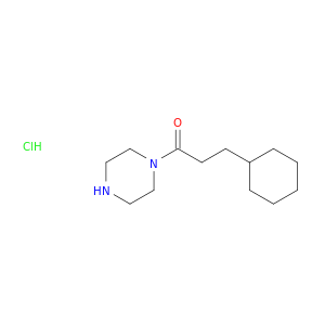 3-Cyclohexyl-1-(piperazin-1-yl)propan-1-one Hydrochloride
