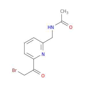 Acetamide, N-[[6-(bromoacetyl)-2-pyridinyl]methyl]-