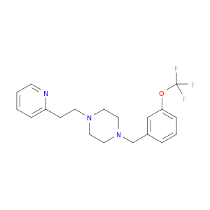 Piperazine, 1-[2-(2-pyridinyl)ethyl]-4-[[3-(trifluoromethoxy)phenyl]methyl]-