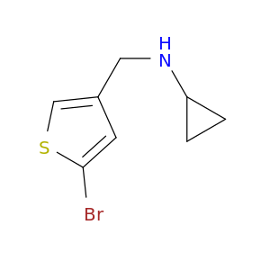 N-[(5-Bromothiophen-3-yl)methyl]cyclopropanamine