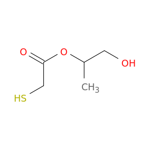 Acetic acid, mercapto-, 2-hydroxy-1-methylethyl ester