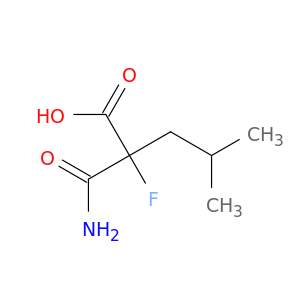 Pentanoic acid,2-(aminocarbonyl)-2-fluoro-4-methyl-