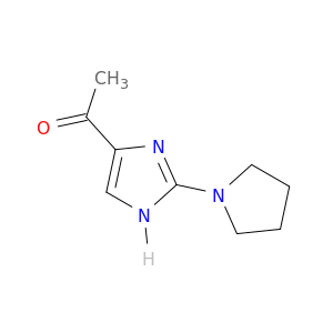 Ethanone, 1-[2-(1-pyrrolidinyl)-1H-imidazol-4-yl]-