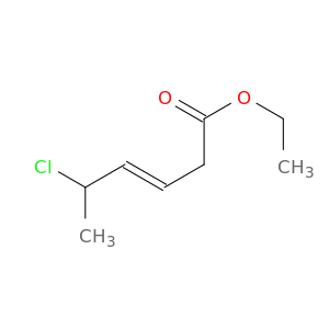 3-Hexenoic acid, 5-chloro-, ethyl ester, (E)-