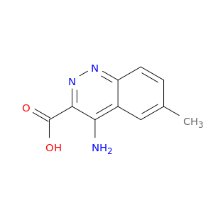 3-Cinnolinecarboxylicacid, 4-amino-6-methyl-