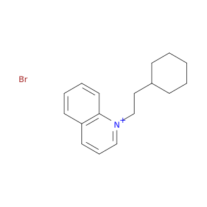 Quinolinium, 1-(2-cyclohexylethyl)-, bromide (1:1)