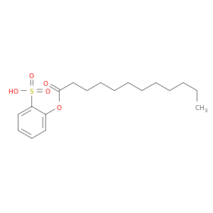 Dodecanoic acid, sulfophenyl ester