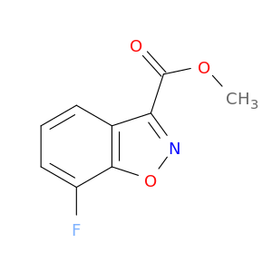methyl 7-fluoro-1,2-benzoxazole-3-carboxylate