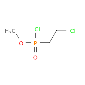 Phosphonochloridic acid, (2-chloroethyl)-, methyl ester