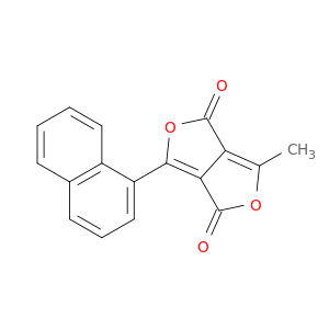 1H,4H-Furo[3,4-c]furan-1,4-dione, 3-methyl-6-(1-naphthalenyl)-