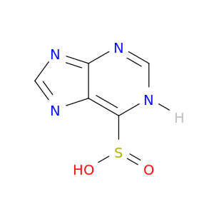 1H-Purine-6-sulfinic acid