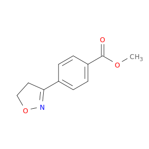 Benzoic acid, 4-(4,5-dihydro-3-isoxazolyl)-, methyl ester