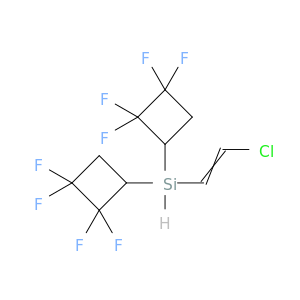 Silane, chloroethenylbis(2,2,3,3-tetrafluorocyclobutyl)-