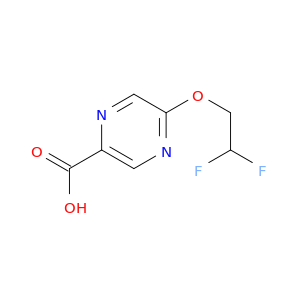 5-(2,2-Difluoroethoxy)pyrazine-2-carboxylic Acid