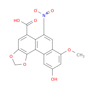 10-羟基-8-甲氧基-6-硝基菲并[3,4-d][1,3]二氧戊环-5-羧酸