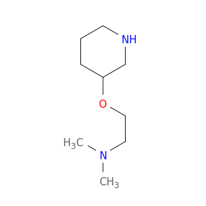 Dimethyl[2-(piperidin-3-yloxy)ethyl]amine