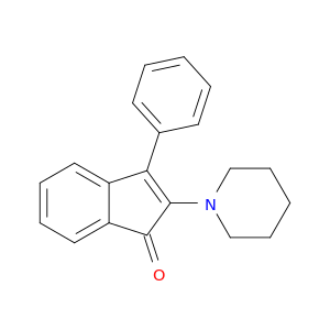 3-phenyl-2-(piperidin-1-yl)-1h-inden-1-one