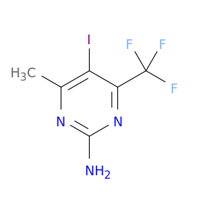 5-Iodo-4-methyl-6-(trifluoromethyl)pyrimidin-2-amine