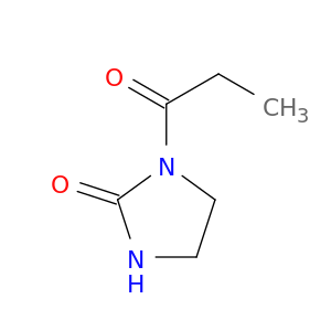 1-(1-氧丙基)-2-咪唑烷酮