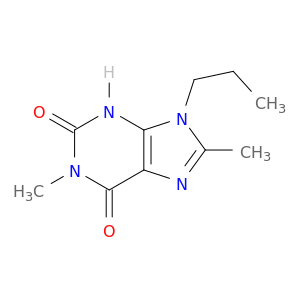 1H-Purine-2,6-dione, 3,9-dihydro-1,8-dimethyl-9-propyl-