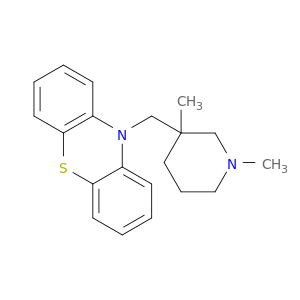 10-[(1,3-dimethyl-3-piperidyl)methyl]phenothiazine