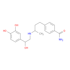 Benzamide,4-[3-[[2-(3,4-dihydroxyphenyl)-2-hydroxyethyl]amino]butyl]-