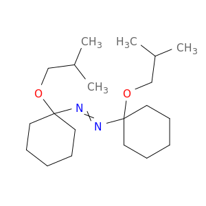 Diazene, bis[1-(2-methylpropoxy)cyclohexyl]-