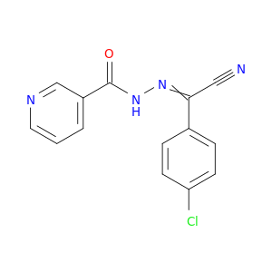 N-[[(4-CHLOROPHENYL)-CYANO-METHYLIDENE]AMINO]PYRIDINE-3-CARBOXAMIDE