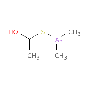 Arsinothious-76As acid,dimethyl-, 2-hydroxyethyl ester (9CI)