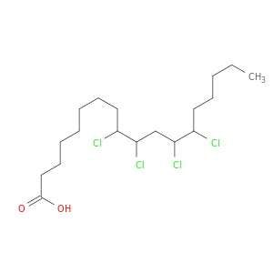 Octadecanoic acid,9,10,12,13-tetrachloro-
