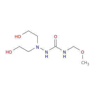 Hydrazinecarboxamide, 2,2-bis(2-hydroxyethyl)-N-(methoxymethyl)-