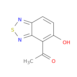 Ethanone, 1-(5-hydroxy-2,1,3-benzothiadiazol-4-yl)-