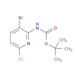 tert-Butyl (3-bromo-6-chloropyridin-2-yl)carbamate