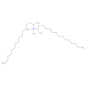 2-Hexadecanaminium, N,N-dimethyl-N-(1-methylpentadecyl)-, chloride